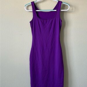 Purple Sleeveless Dress